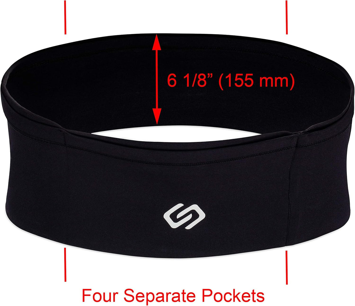 VersaMax running belt fitted on woman's waist