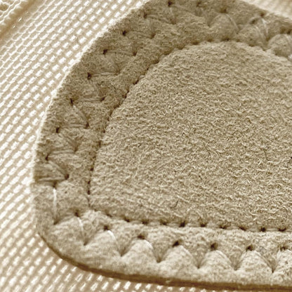 Professional foot thongs with suede sole