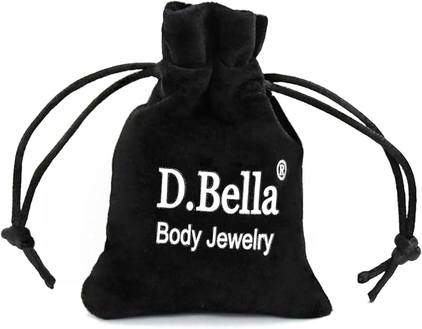 D.Bella silver cubic zirconia diamond earrings collection display