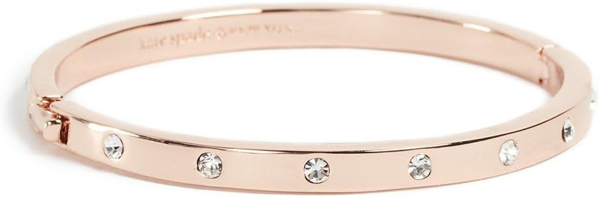 Kate Spade New York Set in Stone Metal Hinged Bangle