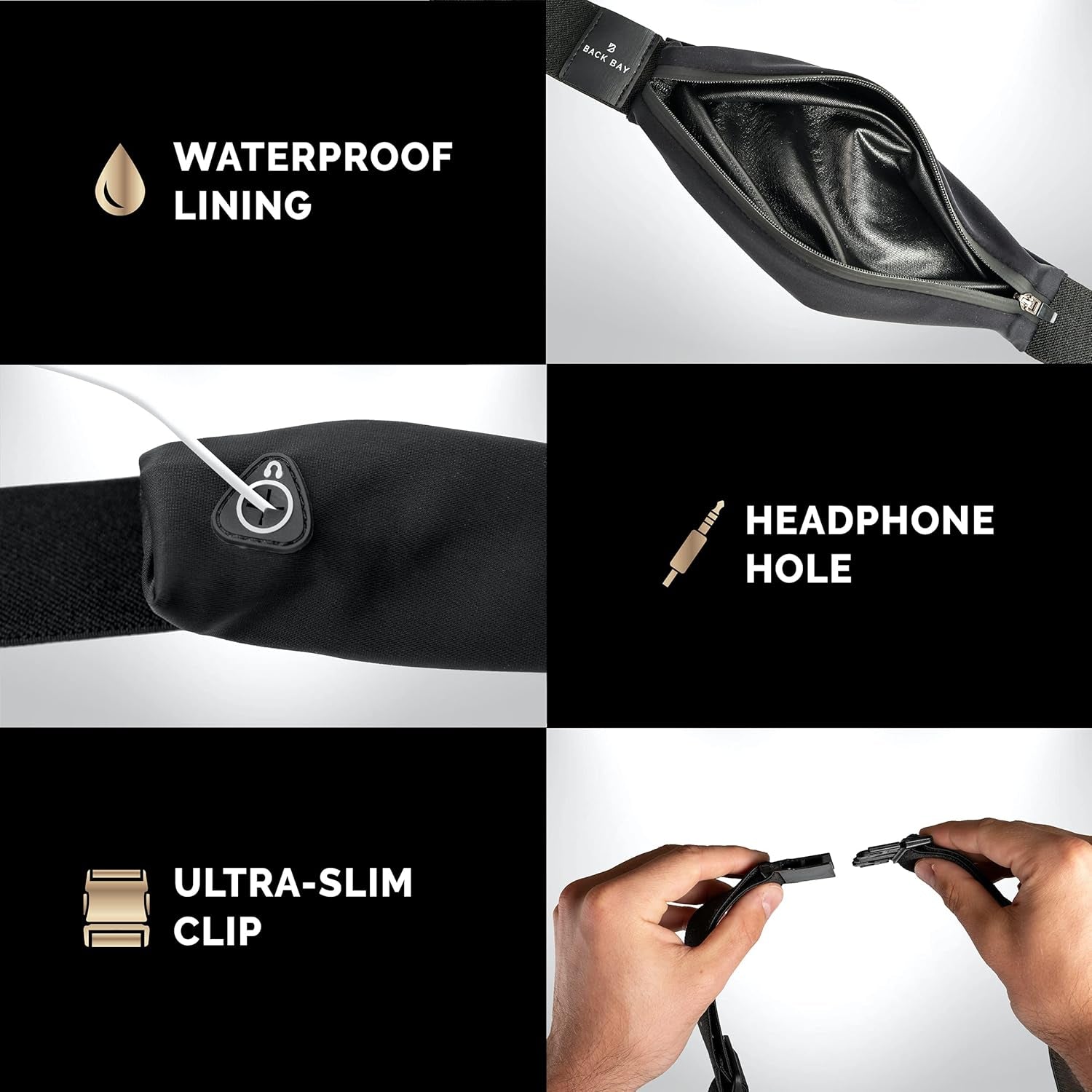 Unisex fanny pack waist adjustment and fit demonstration