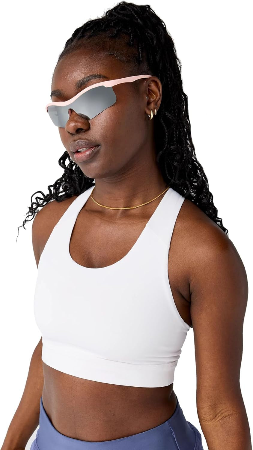 Brooks Women'S Luxe Pocket Bra, Supportive Sports Bra with Pocket for Training, Workouts & Running