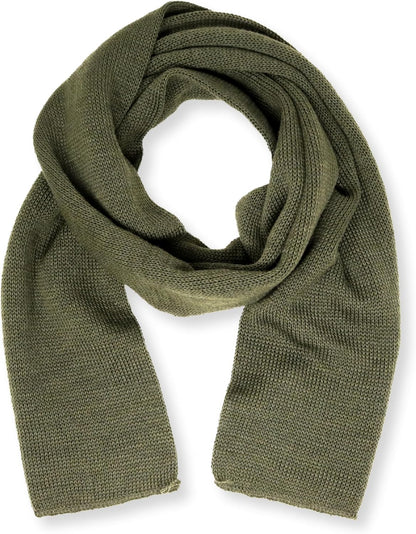 M MCGUIRE GEAR Genuine US Army Military GI 100% Wool Warm Winter Scarf, Made in USA