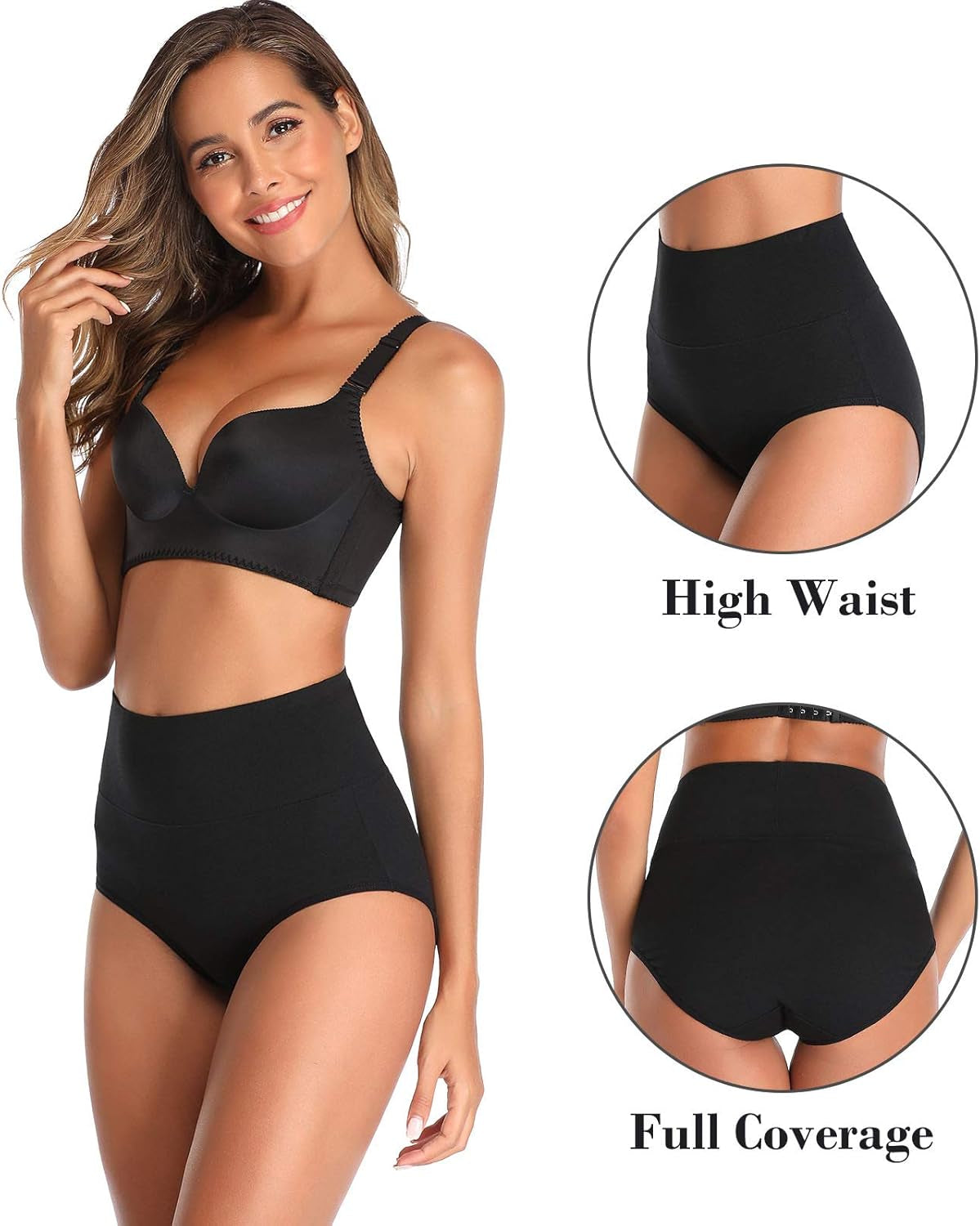 K-CHEONY cotton briefs multipack displaying multiple color options
