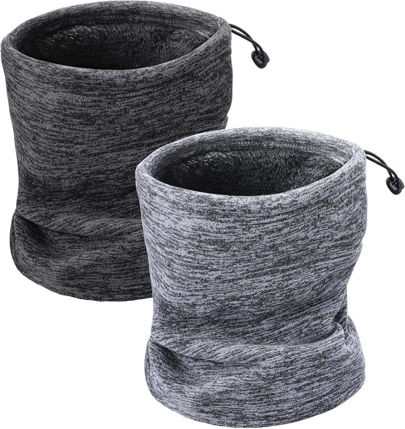 Tatuo Winter Neck Warmer Gaiter for Men Women Ski Fleece Winter Scarf Windproof Face Mask for Skiing Hiking Cycling