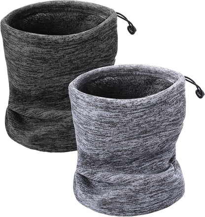 Tatuo Winter Neck Warmer Gaiter for Men Women Ski Fleece Winter Scarf Windproof Face Mask for Skiing Hiking Cycling