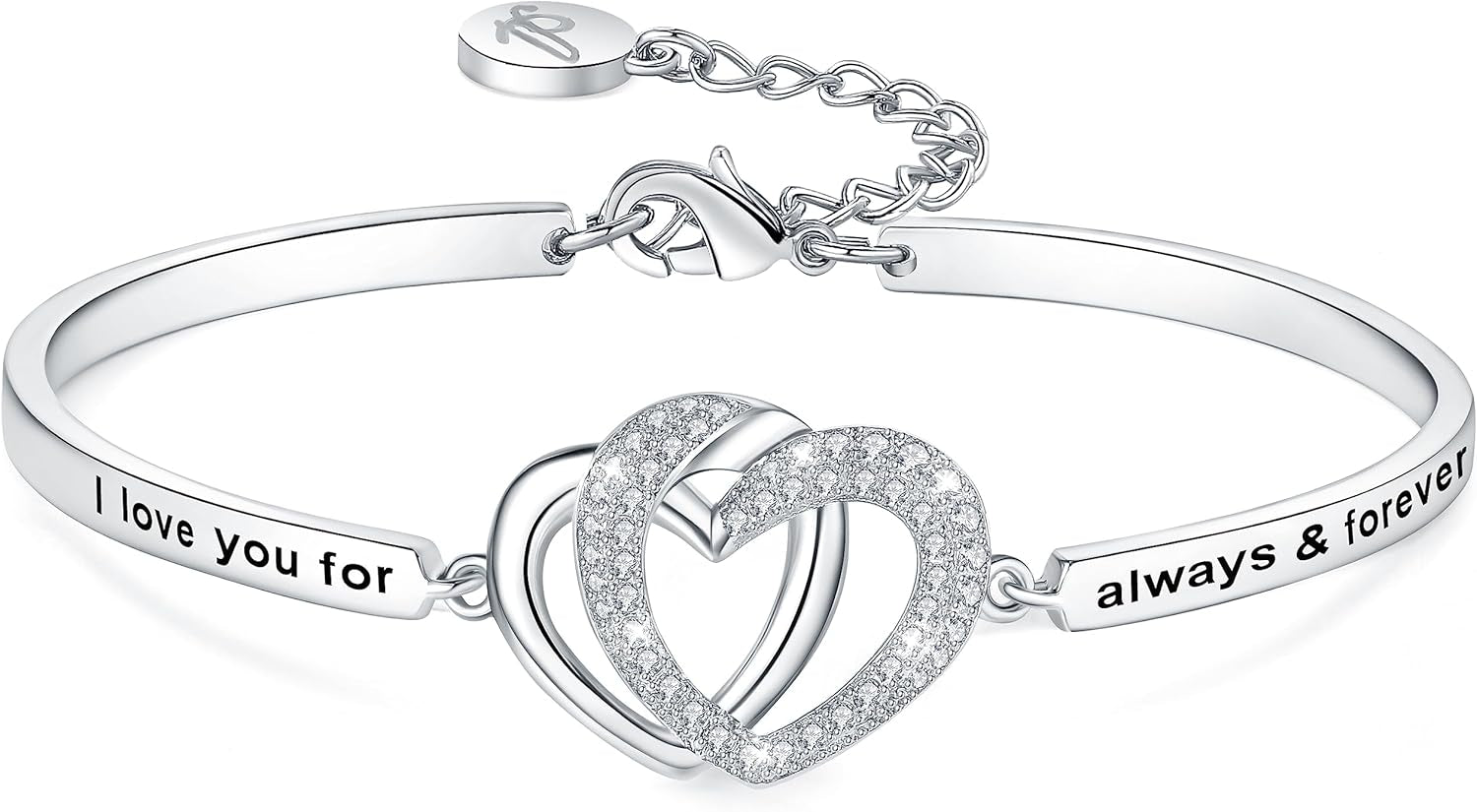 I Love You bracelet perfect present for mom or sister