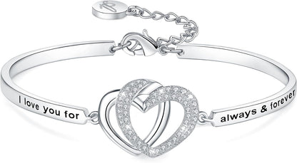 I Love You bracelet perfect present for mom or sister