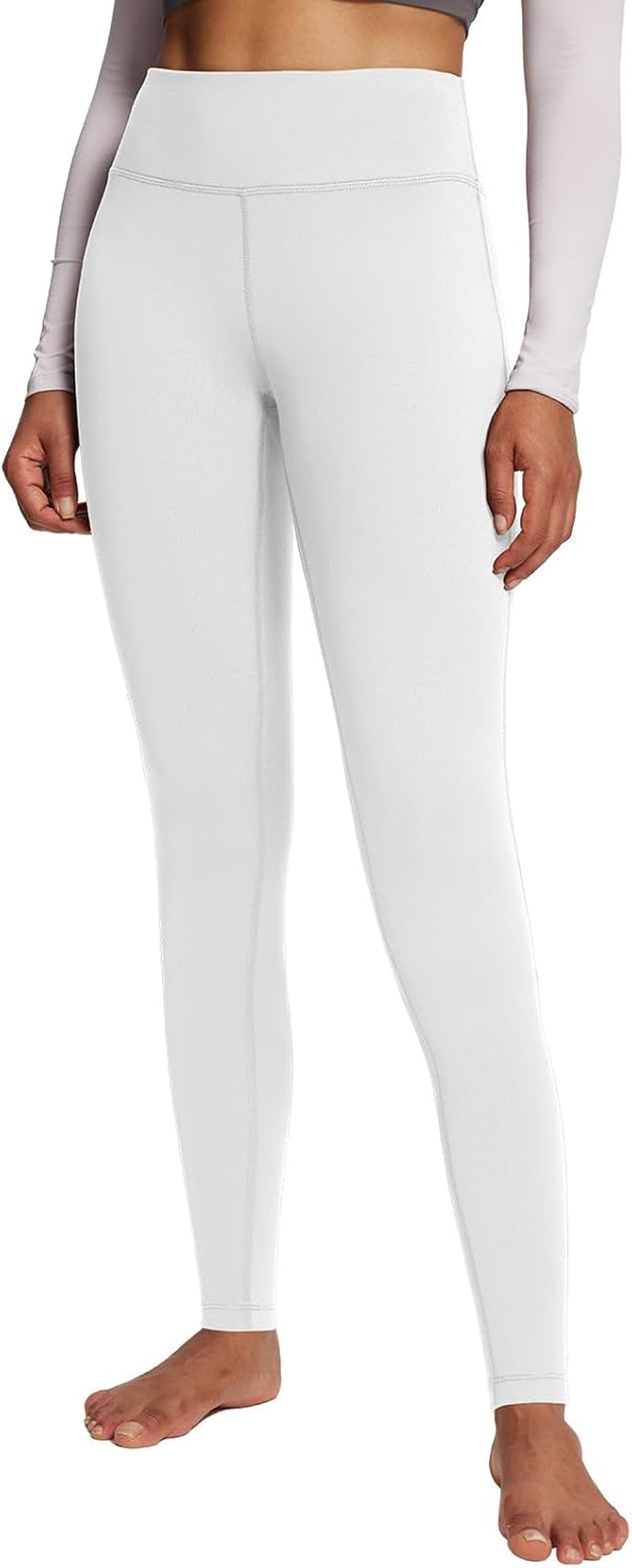 Baleaf Winter Clothing Women Leggings Fleece Lined Tights Thermal Warm Thick Cold Weather Gear 1 Pockets