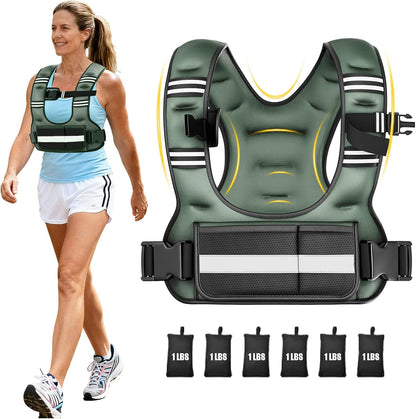 Thickness and cushioning of shoulder pads on adjustable weight vest