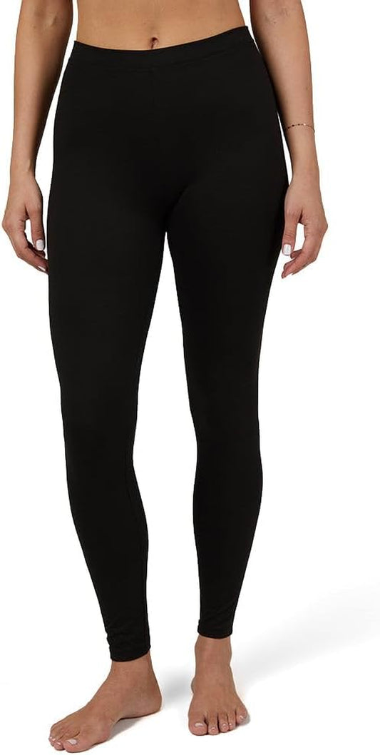 32 Degrees Heat Women’S Thermal Baselayer Legging – Lightweight Long Johns Cold Weather Layering