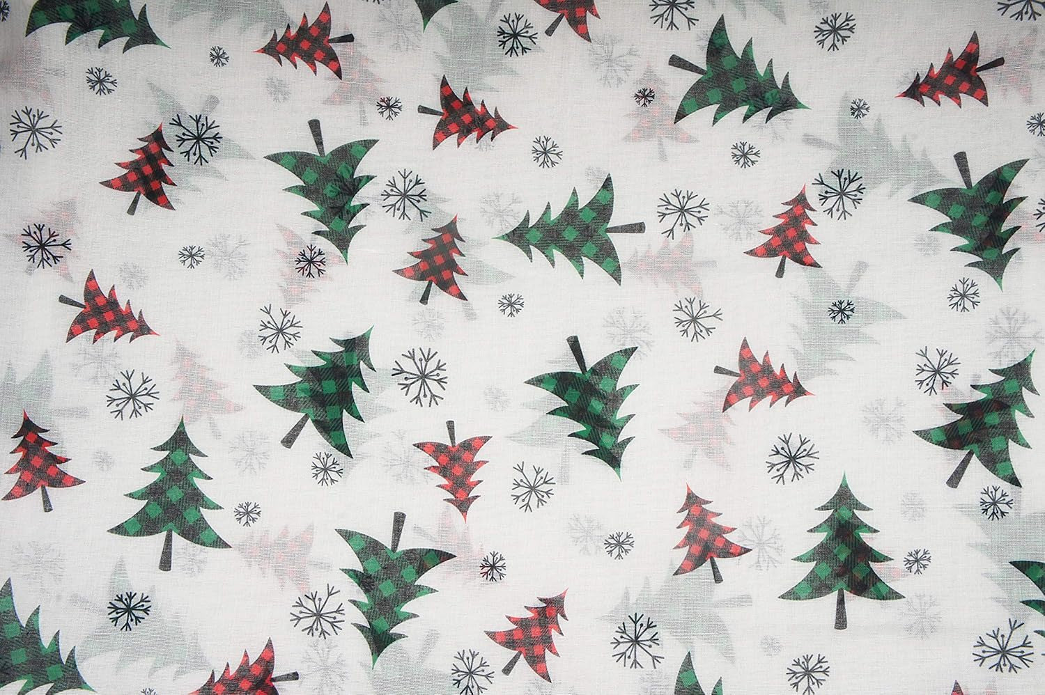 VIVIAN & VINCENT Gift Wrapped Fall Winter Soft Lightweight Holiday Sheer Infinity Christmas Scarf for Women Girls