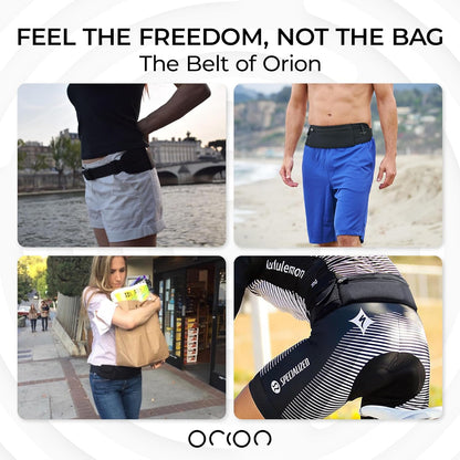 Stylish running fanny pack for urban adventures