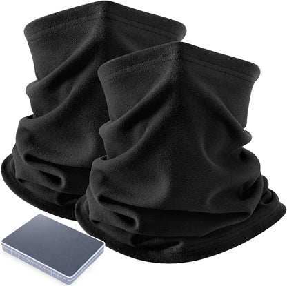 Winter Neck Gaiter Warmer - Face Cover Scarf Windproof Fleece for Men & Women Sport Outdoors Skiing Fishing Hiking