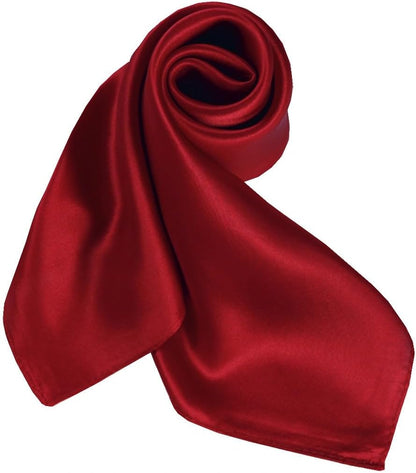 ANDANTINO 100% Mulberry Silk Square Scarf for Hair-25.6" X25.6'' Women Men Natural Silk Neckerchief Digital Printed Headscarf