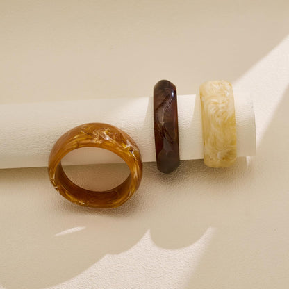 Acrylic Resin Bangles Bracelets for Women Wide Irregular Geometric Wristband Statement Bracelet Punk Chunky Acrylic Resin Bangle