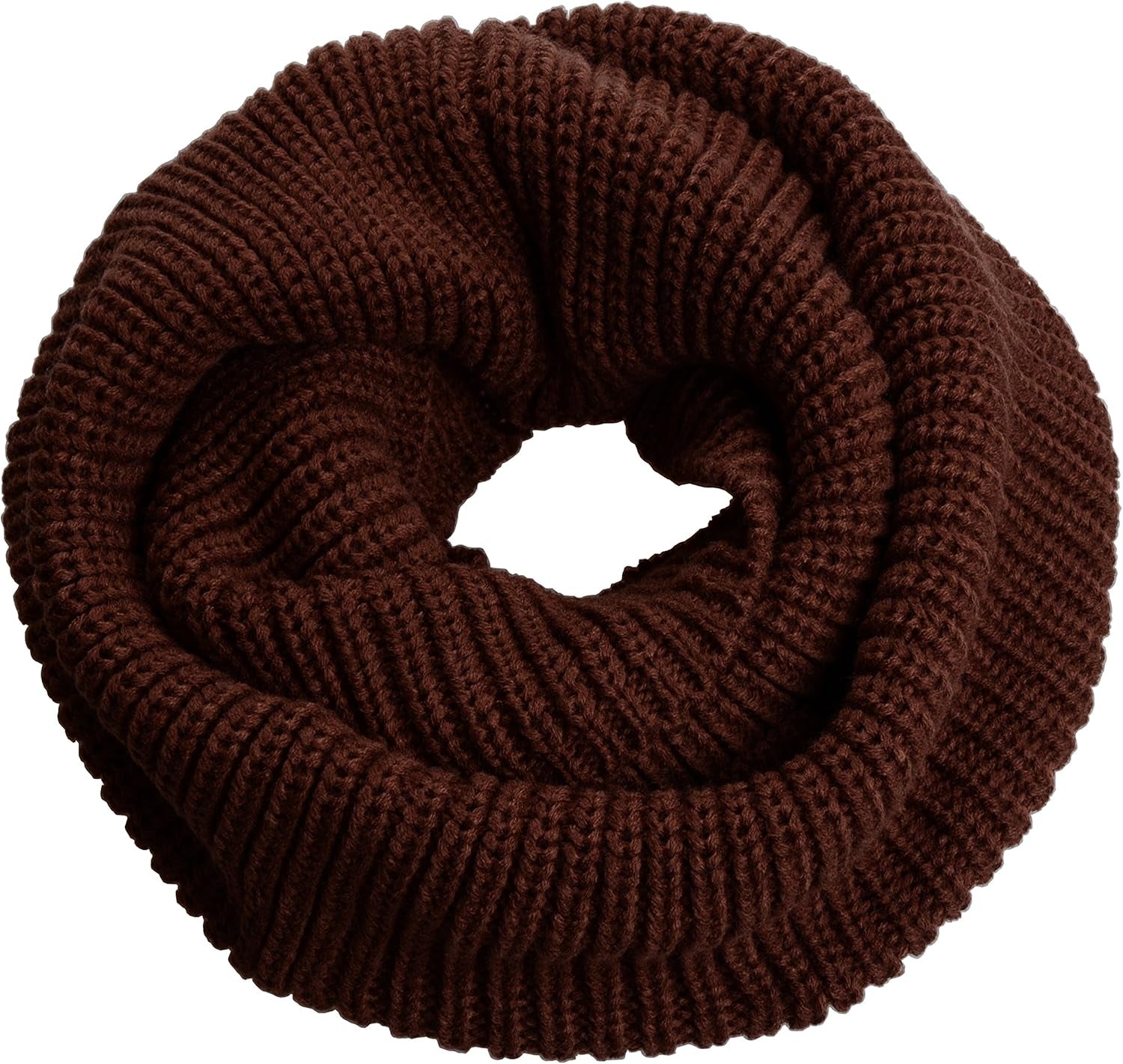 NEOSAN Womens Thick Ribbed Knit Winter Infinity Circle Loop Scarf