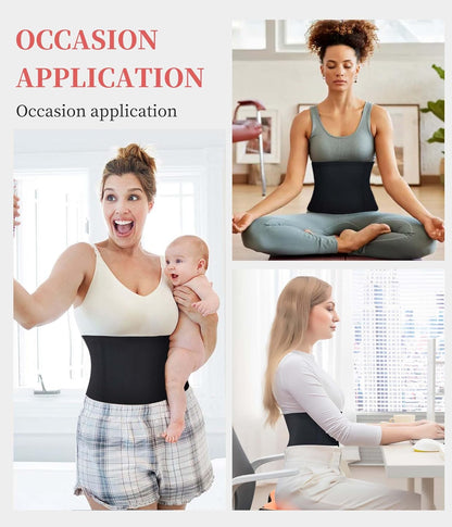 AOSBOEI body shaper girdle showing firm control panel