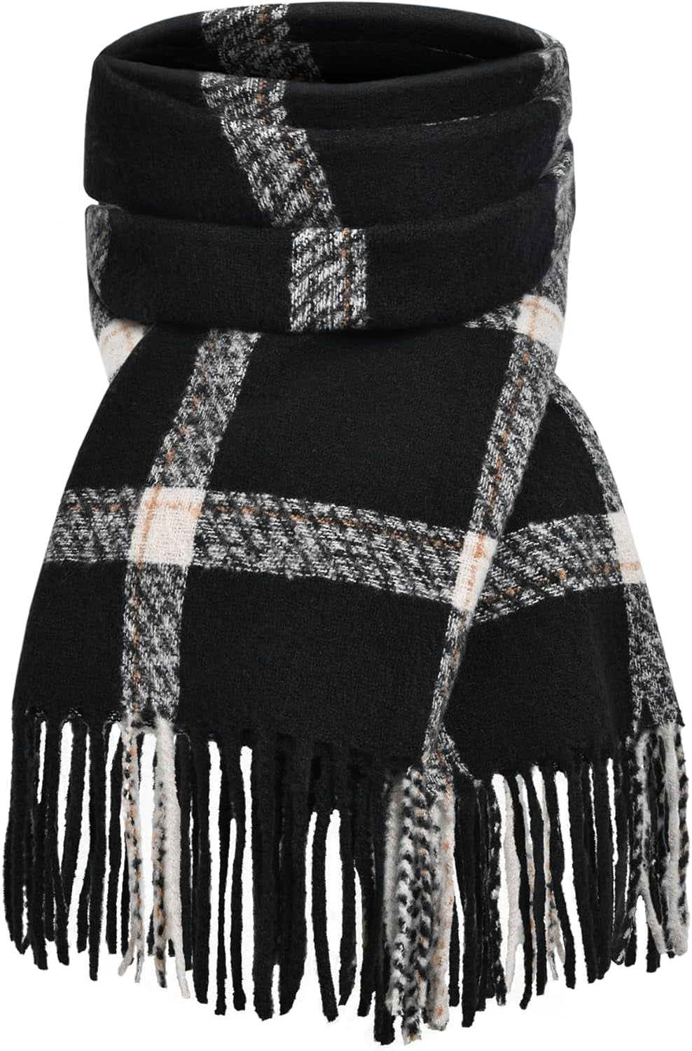 Pleneal Scarf for Women, Womens Winter/Fall Scarf,Long Plaid Shawls and Wraps, Cashmere Feel Blanket Pashmina Scarves