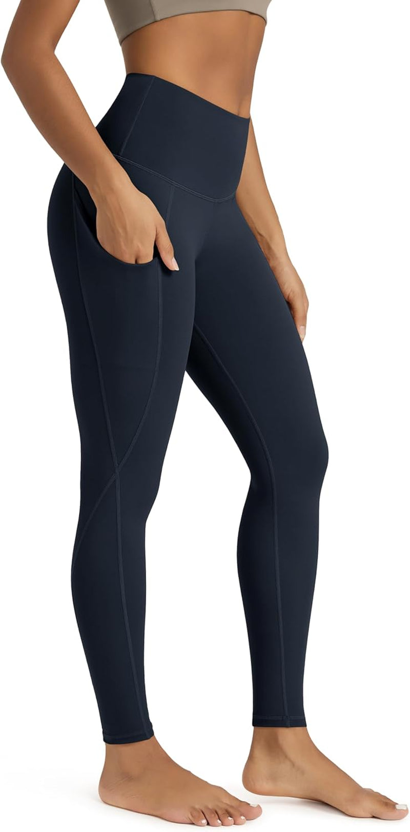ODODOS leggings in multiple sizes showing inclusive fit
