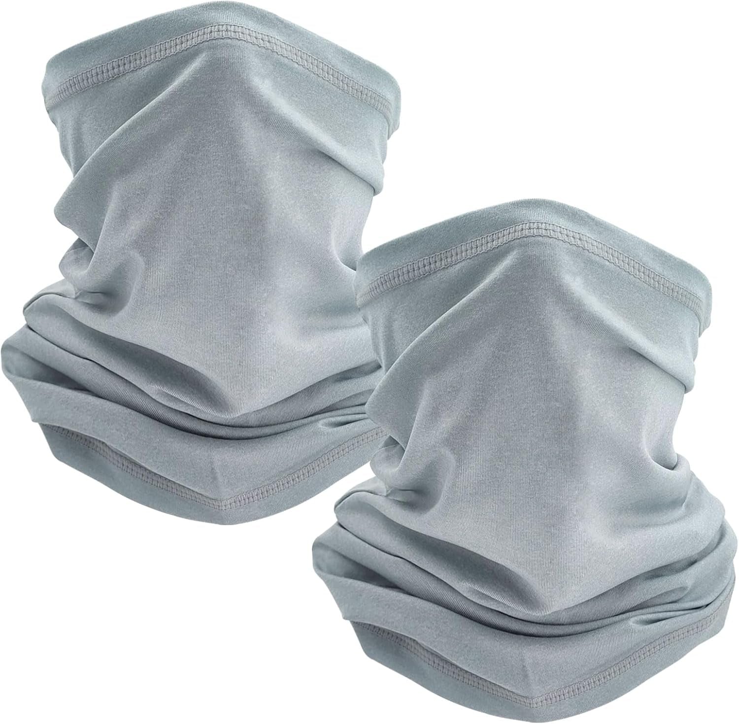 TICONN Neck Gaiter Face Cover Scarf, Breathable Sun & Wind-Proof for Skiing Fishing Hiking Cycling