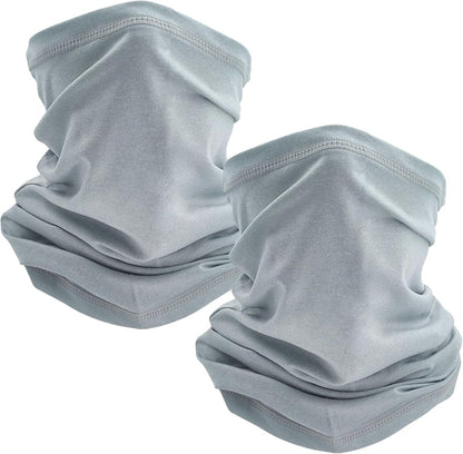 TICONN Neck Gaiter Face Cover Scarf, Breathable Sun & Wind-Proof for Skiing Fishing Hiking Cycling
