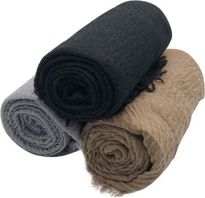 Women Scarf Shawl for All Season 3PCS Scarve Wrap Scarve.