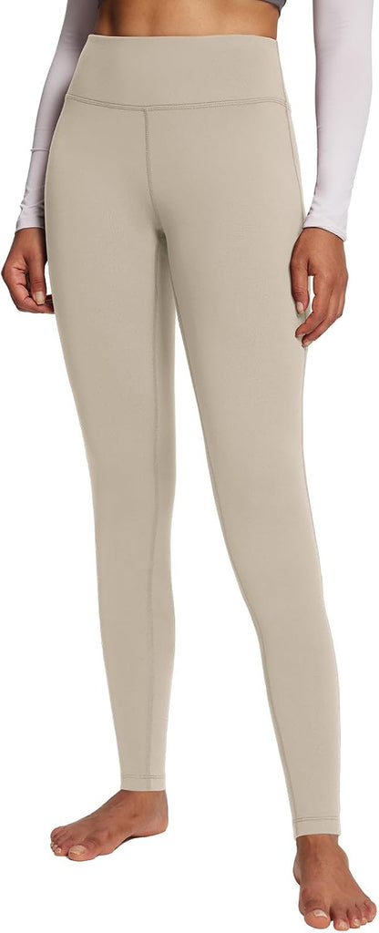 Baleaf Winter Clothing Women Leggings Fleece Lined Tights Thermal Warm Thick Cold Weather Gear 1 Pockets