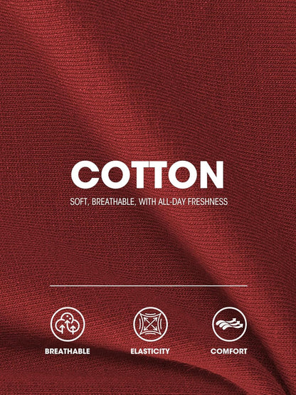 6-pack women's cotton thongs displayed color variety