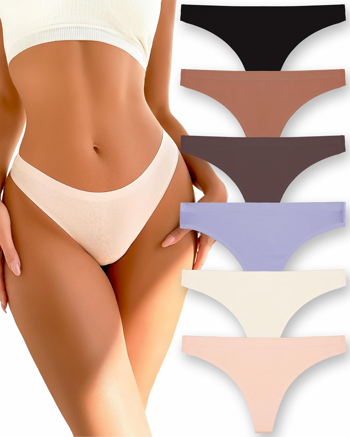 FINETOO comfortable low-rise thong in floral print available XS-XL