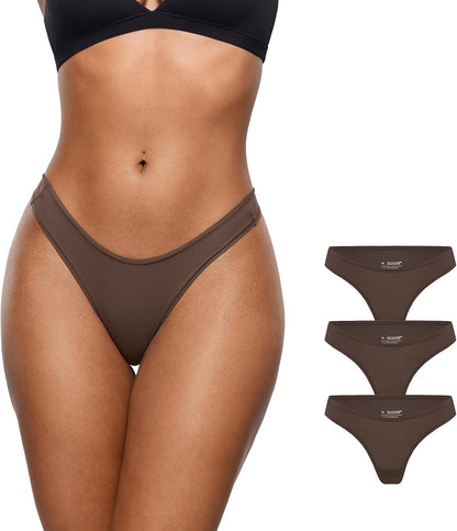 Soft V-Waisted Thong 3 Pack by INLYRIC