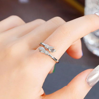Love hug resizable ring accessory for any occasion
