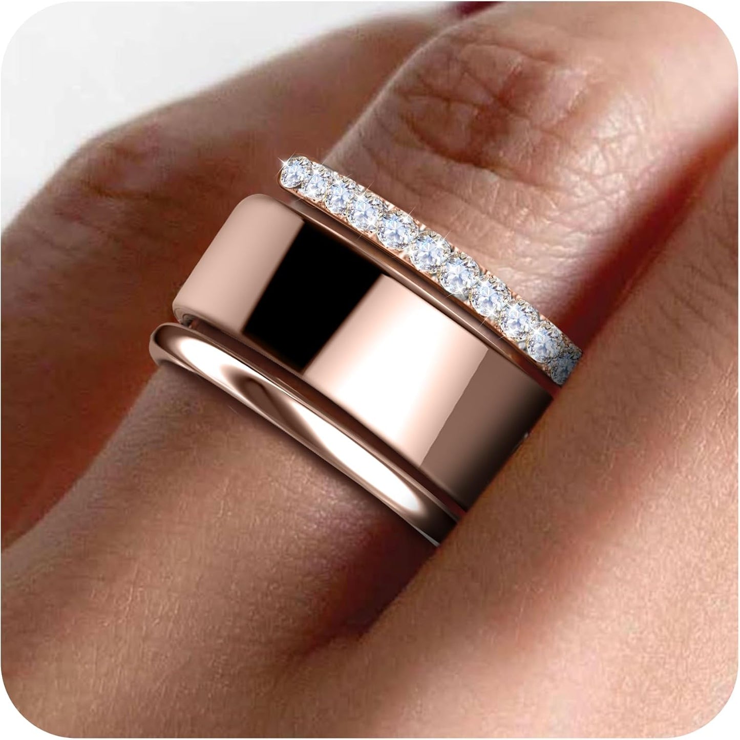14K gold plated stackable rings Oura Ring Gen 3 4 compatible