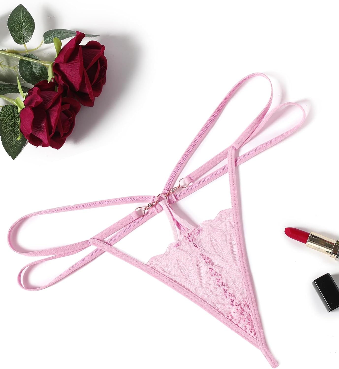 Avidlove hollow out floral lace thong panty collection