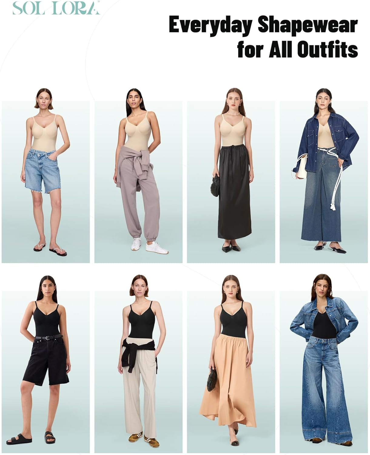 Full body suit shapewear under dress invisible wear