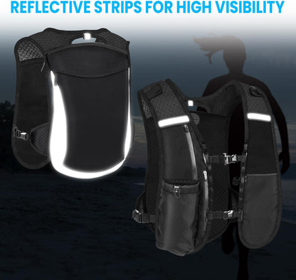 Water bladder compartment and leak-proof technology
