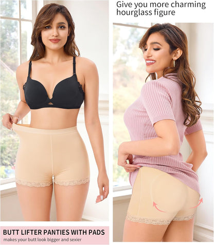 AOSBOEI tummy control hip enhancer underwear side view
