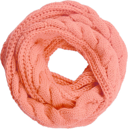 NEOSAN Womens Thick Ribbed Knit Winter Infinity Circle Loop Scarf