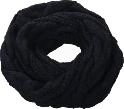 NEOSAN Womens Thick Ribbed Knit Winter Infinity Circle Loop Scarf