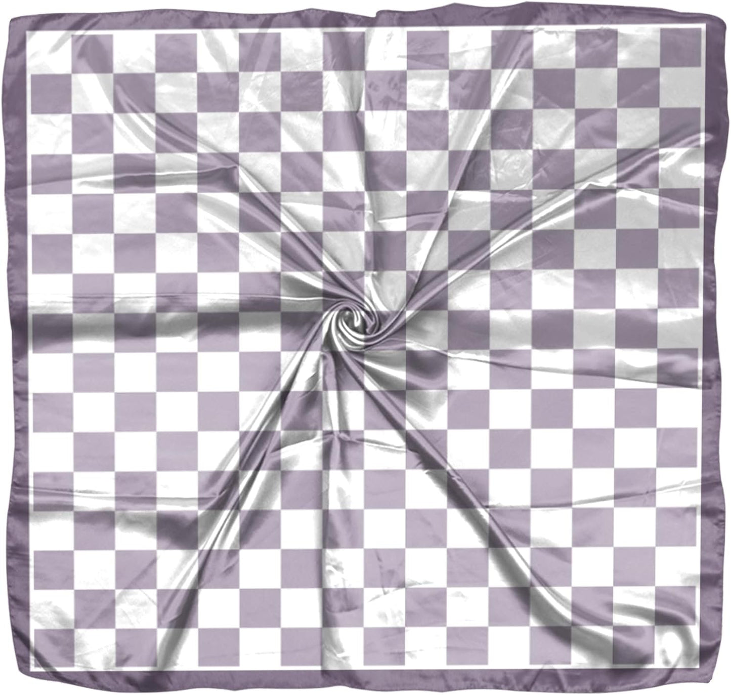 Scarf Silk Feeling Square Satin Head Hair Scarf Wrap 27.5 Inches Headwear Aesthetic Cute Decoration Women Girls