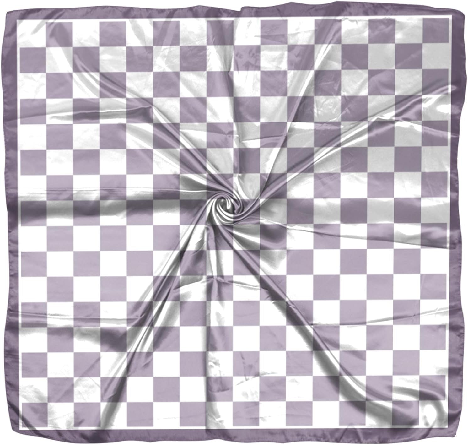 Scarf Silk Feeling Square Satin Head Hair Scarf Wrap 27.5 Inches Headwear Aesthetic Cute Decoration Women Girls