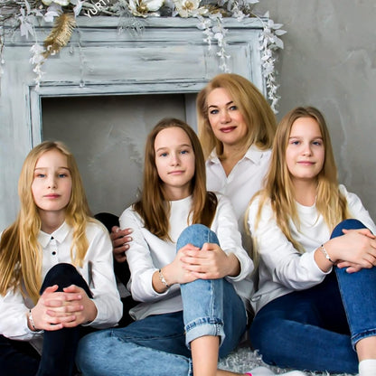 Desimtion Mother Daughter Bracelets Set for 2, 3, 4, 5, 6, Wish Matching Heart Bracelets for Mom and Daughter,Christmas Gifts for Mom Daughters