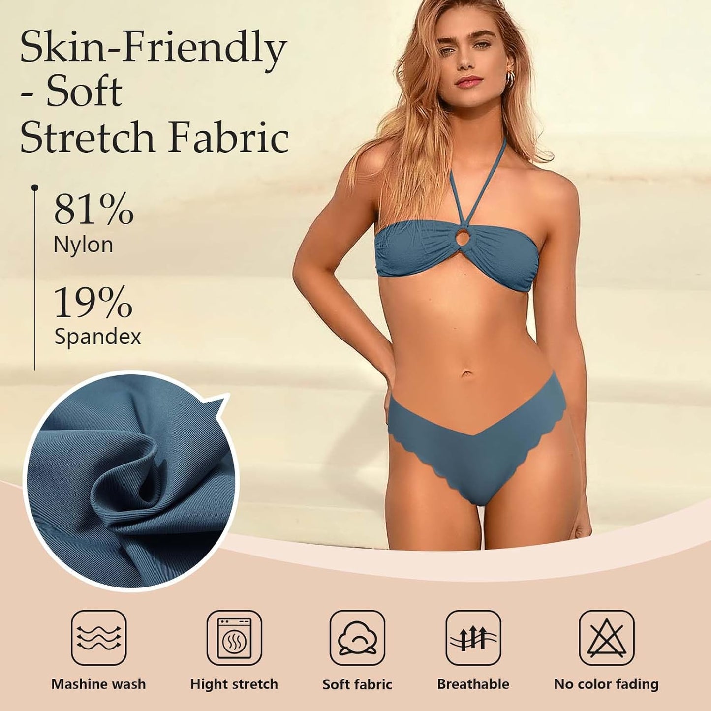 Colorful LEVAO thong underwear collection featuring multiple style options