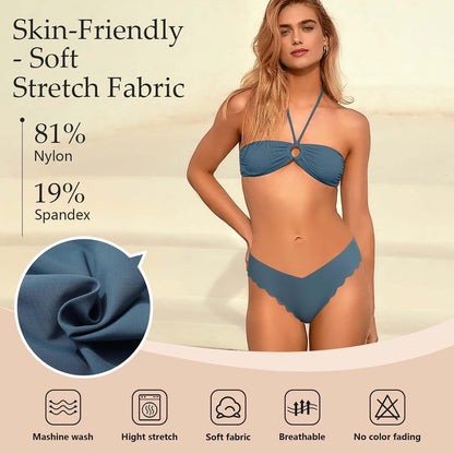 Colorful LEVAO thong underwear collection featuring multiple style options
