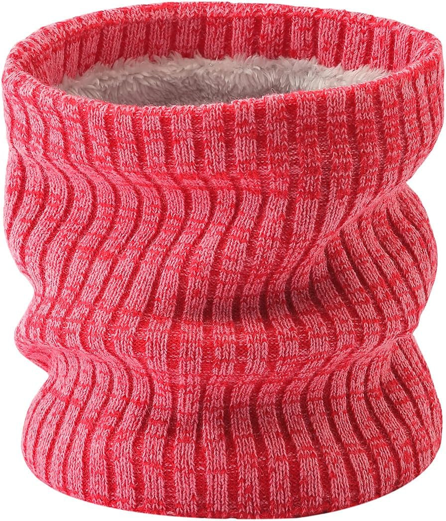 Novforth Winter Neck Warmer Men Ski, Neck Gaiter Face Scarf Women, Fleece Scarf for Men Gaiter Mask, Thick Windproof Scarves