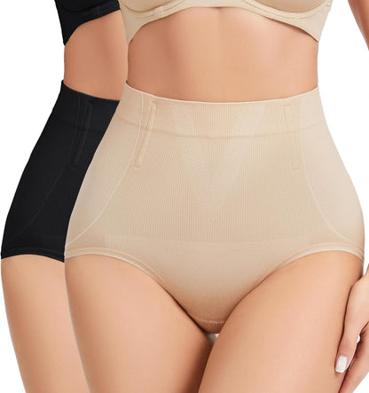 Close up of seamless fabric technology on body shaper panties