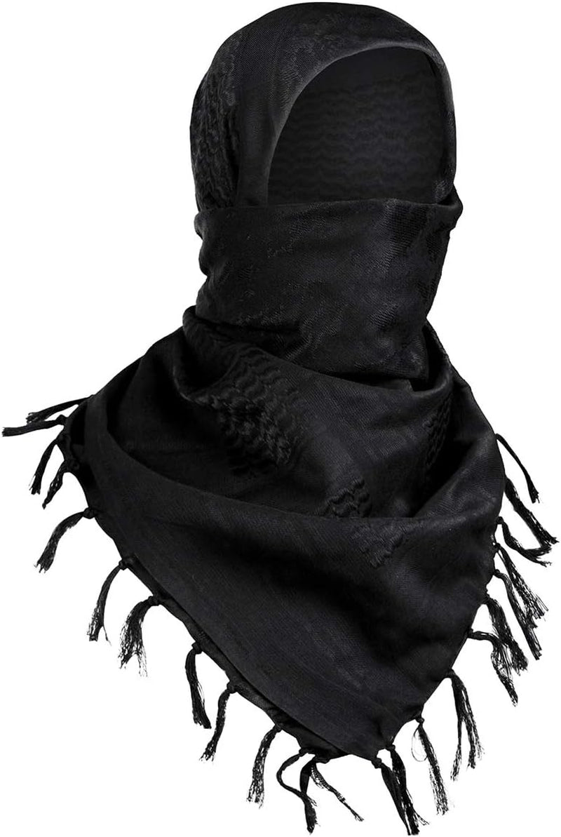 FREE SOLDIER Scarf Military Shemagh Tactical Desert Keffiyeh Head Neck Scarf Arab Wrap with Tassel for Men Women