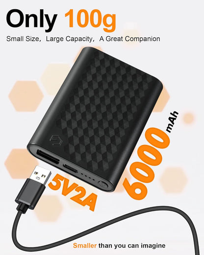 Wulcea Graphene Heated Scarf for Women 5V2A 6000Mah Fast Charge Large Capacity Battery