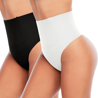 Werena Tummy Control Thong Shapewear for Women Seamless Shaping Thong Panties Body Shaper Underwear