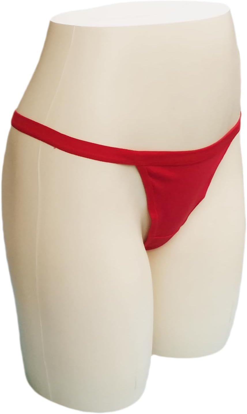 Assorted thong styles in the 5-pack collection